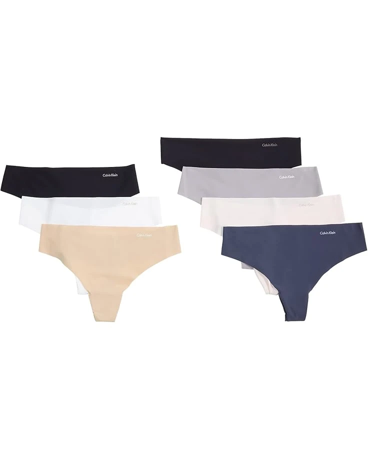 Calvin Klein Underwear Invisibles Thong 7-Pack 3 Calvin Klein Underwear Invisibles Thong 7-Pack