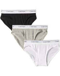 Calvin Klein Kids 3-Pack Bikini (Little Kids/Big Kids)