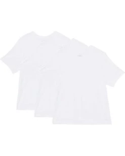 Calvin Klein Underwear Big & Tall Cotton Classics Short Sleeve Crew Neck 3-Pack