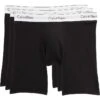 Calvin Klein Underwear Modern Cotton Stretch Boxer Brief Long 3-Pack