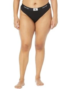 Calvin Klein Underwear Plus Size 1996 Cotton Modern Thong (FF)