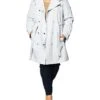 Calvin Klein Women's Double Breasted Belted Rain Jacket With Removable Hood -Calvin Klein Sale 61cTy vPK1L. AC SR736920