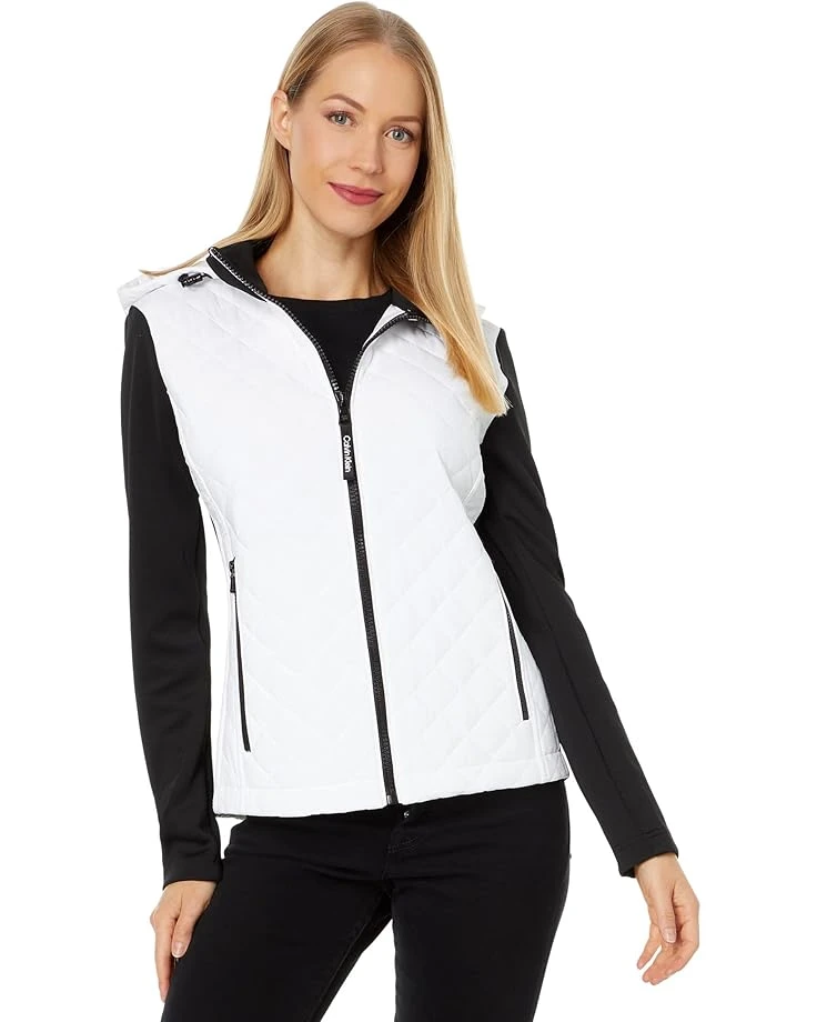 Calvin Klein Scuba Sleeve Quilted Jacket 3 Calvin Klein Scuba Sleeve Quilted Jacket