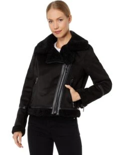 Calvin Klein Short Faux Shearling