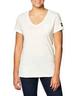 Calvin Klein Women's Short Sleeve Cropped Logo T-Shirt