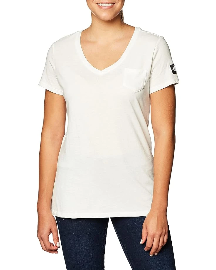 Calvin Klein Women's Short Sleeve Cropped Logo T-Shirt 3 Calvin Klein Women's Short Sleeve Cropped Logo T-Shirt