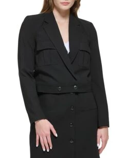 Calvin Klein Short Jacket With Pocket