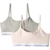 Calvin Klein Kids 2-Pack Adjustable Crop Bra (Little Kids/Big Kids)