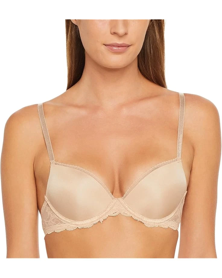 Calvin Klein Women's Seductive Comfort With Lace Demi Bra 3 Calvin Klein Women's Seductive Comfort With Lace Demi Bra