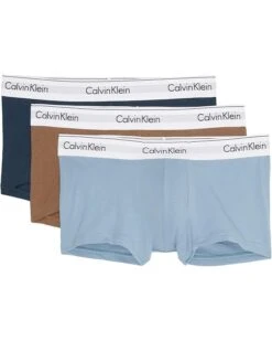 Calvin Klein Underwear Modern Cotton Stretch Low Rise Trunks 3-Pack