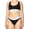 Calvin Klein Womens Modern Cotton Bralette And Bikini-set