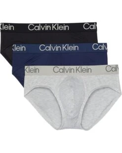 Calvin Klein Underwear Eco Pure Modal Hip Brief 3-Pack
