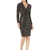 Calvin Klein Long Sleeve V-Neck Glitter Dress 2 Calvin Klein Long Sleeve V-Neck Glitter Dress -Calvin Klein Sale 71RDgIpHHuL. AC SR736920
