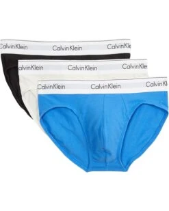 Calvin Klein Underwear Modern Cotton Stretch Hip Brief 3-Pack