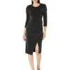 Calvin Klein Long Sleeve Ruched Midi Dress -Calvin Klein Sale 71c0jNefPaL. AC SR736920
