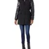 Calvin Klein Womens Zip Front Polyfill Anorack Parka
