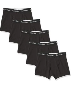Calvin Klein Men's Underwear Cotton Stretch 4 Pack Low Rise Trunks