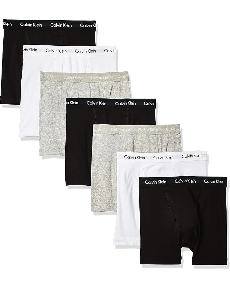 Calvin Klein Men's Cotton Stretch Megapack Boxer Briefs 3 Calvin Klein Men's Cotton Stretch Megapack Boxer Briefs