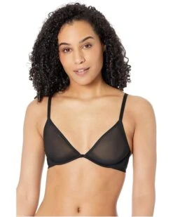 Calvin Klein Underwear Sheer Marquisette Unlined Plunge