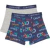 Calvin Klein Kids 2-Pack Cotton Stretch Boxer (Little Kids/Big Kids) 1 Calvin Klein Kids 2-Pack Cotton Stretch Boxer (Little Kids/Big Kids) -Calvin Klein Sale 71wZL1FsXWS. AC SR736920
