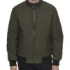 Calvin Klein Men's Water And Wind Resistant Rip Stop Bomber Jacket (Standard And Big & Tall)