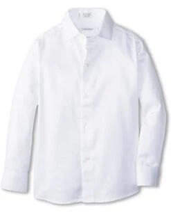 Calvin Klein Kids Sateen Shirt (Little Kids)