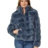 Calvin Klein Short Zip Faux Fur