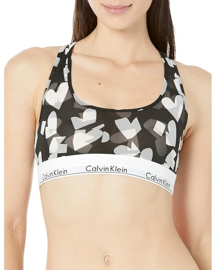 Calvin Klein Underwear Modern Cotton Stretch V-day Unlined Bralette 3 Calvin Klein Underwear Modern Cotton Stretch V-day Unlined Bralette