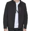 Calvin Klein Men's Water Resistant Soft Shell Open Bottom Jacket (Standard And Big & Tall)
