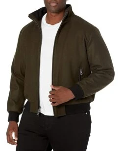 Calvin Klein Men's Wool Bomber Jacket