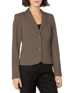 Calvin Klein Women's Two Button Lux Blazer (Petite, Standard, & Plus)