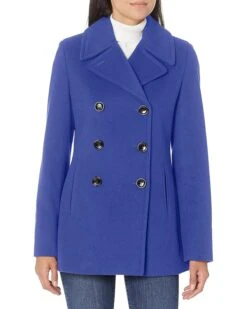 Calvin Klein Women's Double Breasted Peacoat (Petite, Standard, Plus)