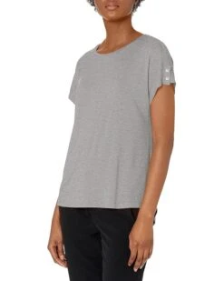 Calvin Klein Women's S/S W/Tab Cuff&Bttn