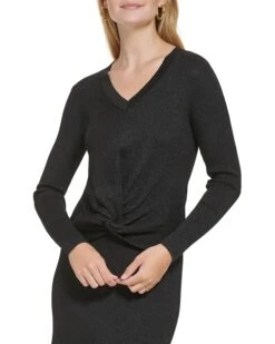 Calvin Klein V-Neck With Knot Detail