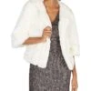 Calvin Klein Women's Solid Faux Fur Shrug -Calvin Klein Sale 81p0KpGrIWL. AC SR736920