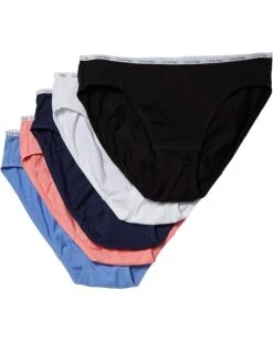 Calvin Klein Underwear 5-Pack Signature Cotton Bikini Bottoms
