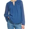 Calvin Klein Shirred Front Long Sleeve 1 Calvin Klein Shirred Front Long Sleeve -Calvin Klein Sale 81wHa1nWbXL. AC SR736920