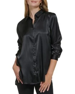 Calvin Klein Charmuse Boyfriend Tunic