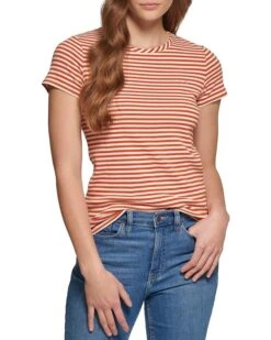 Calvin Klein Sriped Short Sleeve Tee