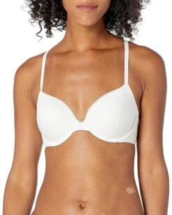 Calvin Klein Womens Constant Convertible Strap Lightly Lined Demi Bra