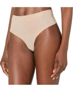 Calvin Klein Women's Simple One Size High-Waisted Thong Panty