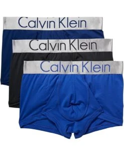 Calvin Klein Underwear Steel Micro 3-Pack Low Rise Trunk