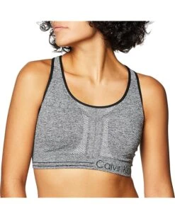 Calvin Klein Women's Premium Performance Moisture Wicking Medium Impact Sports Bra